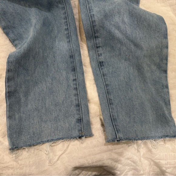 Superdown Dylan Straight Denim Jean in Dark Wash revolve vintage high rise - Picture 8 of 10
